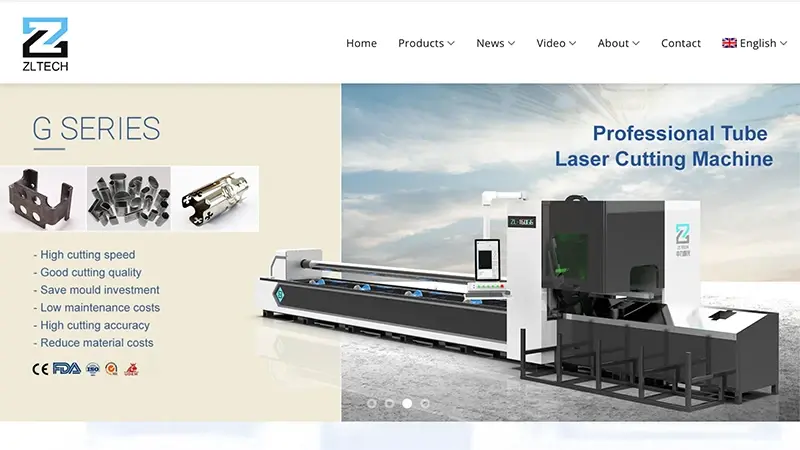 ZLTECH Sheet Laser Cutting Machine Manufacturer